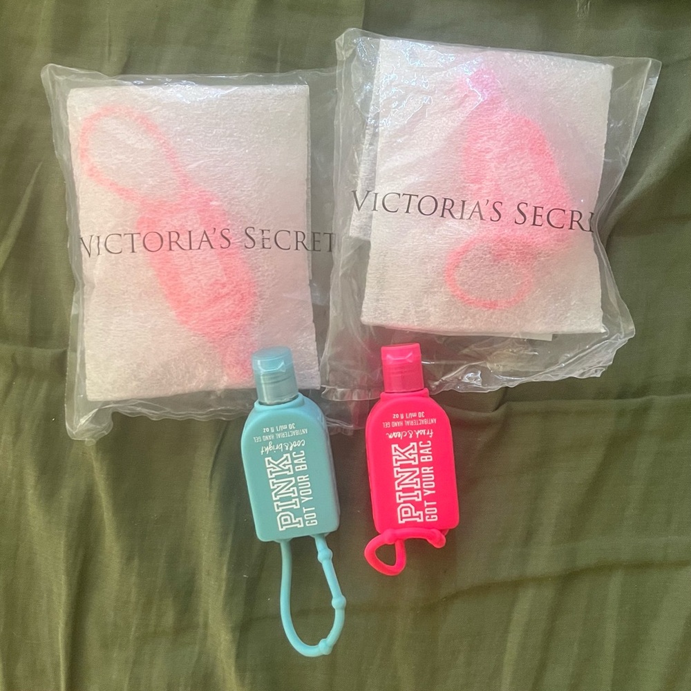 Victoria’s Secret PINK Fresh and Clean Cool and Bright Antibacterial Gel Set